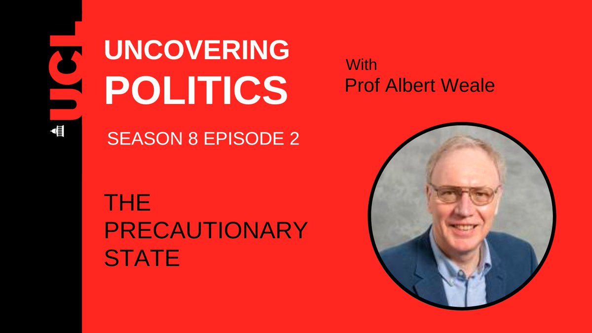uclspp's tweet photo. 🎙 UCL Uncovering Politics 🎙

The Precautionary State.

With Prof Albert Weale.

Listen online: https://t.co/ArBWZebqJK or wherever you get your podcasts.

#podcast #ucl #statebenefits #welfarestate #NHS #NHSPrivatisation #strikes #UniversalCredit https://t.co/kcWakOuzLu