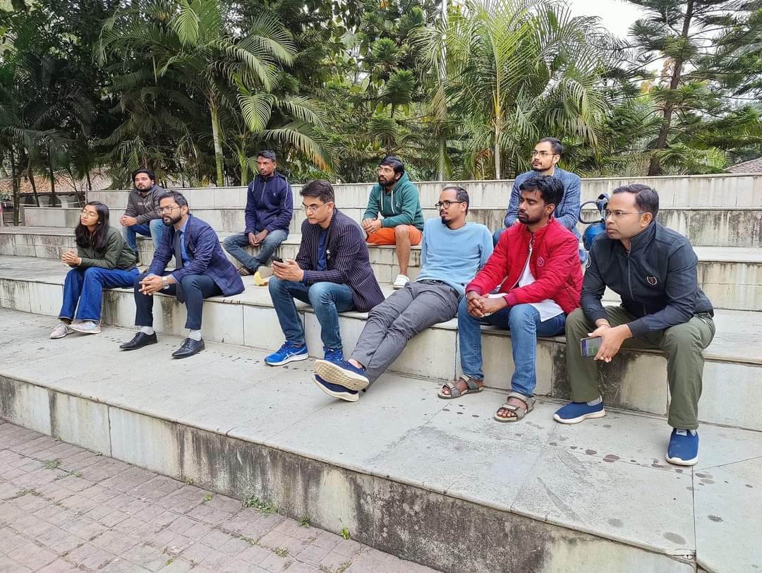 WeJOCC's tweet photo. The January 2023 meet-up was a promising start. We had many first-timers joining us for the meetup.
#JOCCmeetup #JOCC #meetup
#startup #entrepreneur
#network #connect #riseandshine
#ranchi #jharkhand https://t.co/e4Jq6TiVCx