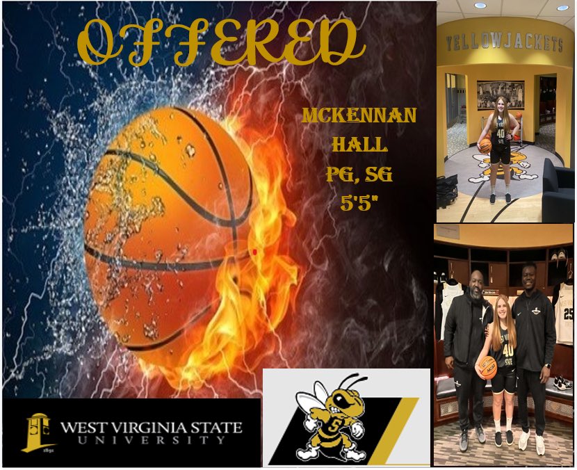 Had a great time at WV State this weekend! A huge thank you to <a href="/C_Marshalll/">Charles Marshall</a> and the rest of the Yellow Jackets for this amazing opportunity! <a href="/TheVikingsWay/">RHS Lady Vikings</a>