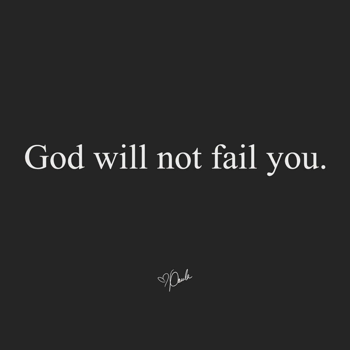 Paula_White's tweet photo. God cannot and will not fail you! Trust Him.

#TrustGod #GodWontFailYou https://t.co/CBac0pgNpe