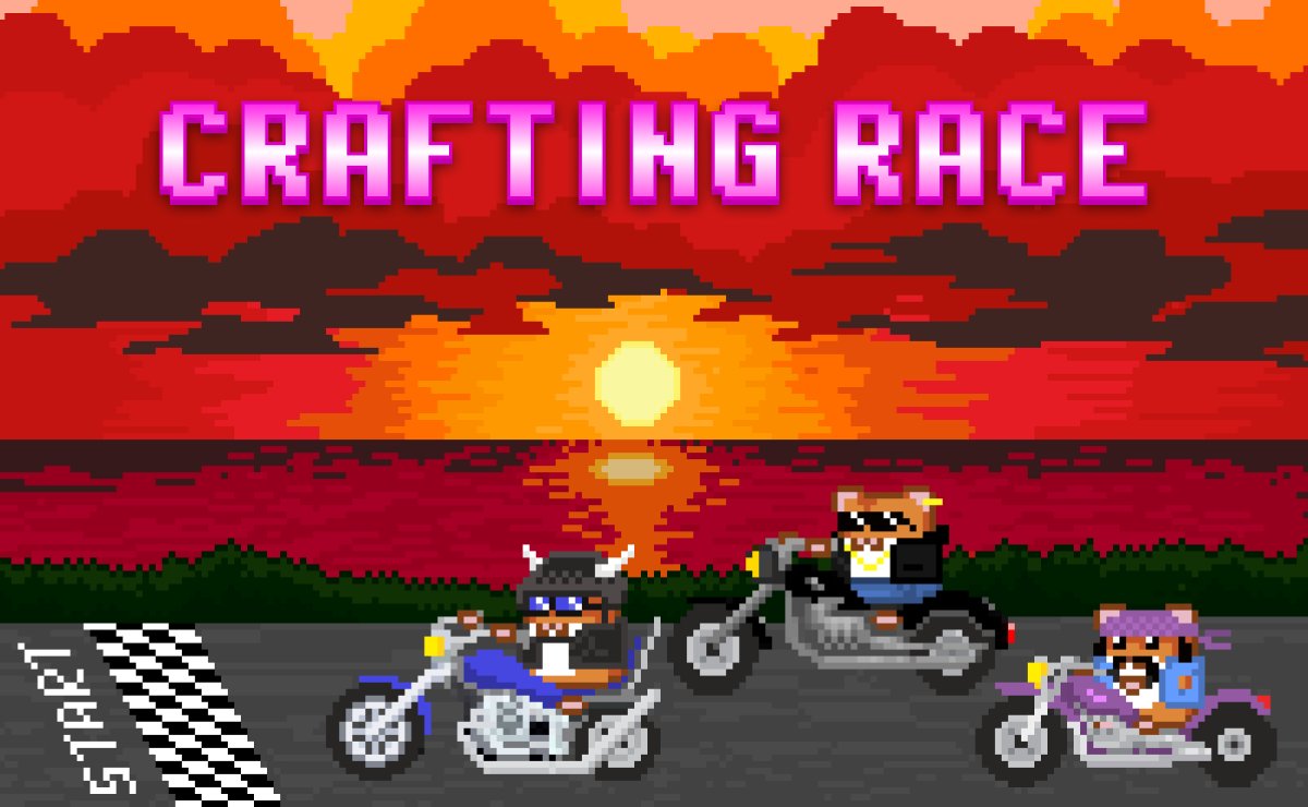 rollercoin_com's tweet photo. Hey, Rollers ✌️

Get your motor runnin' Head out on the highway 😎

Ride along in the new Crafting Race 🏁which is about to start 🔥

Check out the blog to prepare for the race 🤘👇
https://t.co/fJKbueZrHM https://t.co/a71keRLLtk