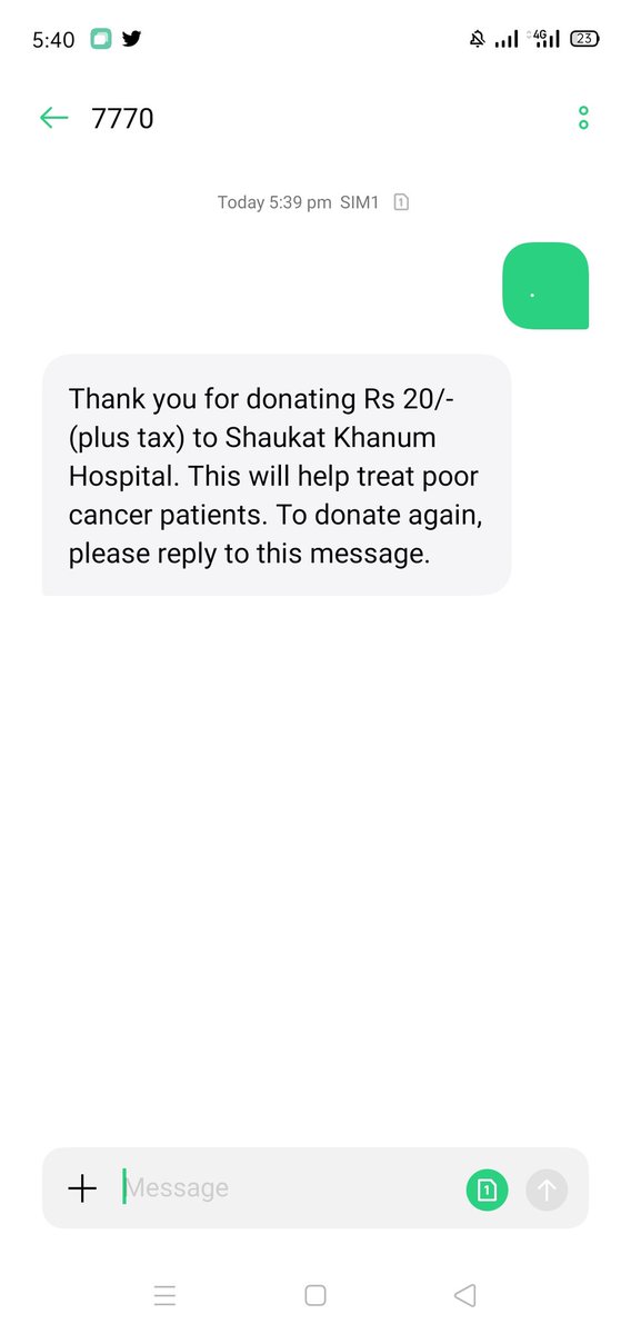 Time to donate #ShaukatKhanumHospital through SMS to 7770 to reply against filthy campaign
#SMSto7770 SMS to 7770 #ShaukatKhanum #ShaukatKhanumHospital #ElectricityBreakDown #ElictricityShutDown