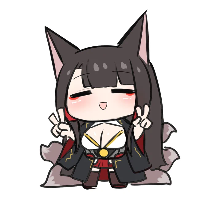 落書き赤城(*'ω'*)
#アズールレーン 