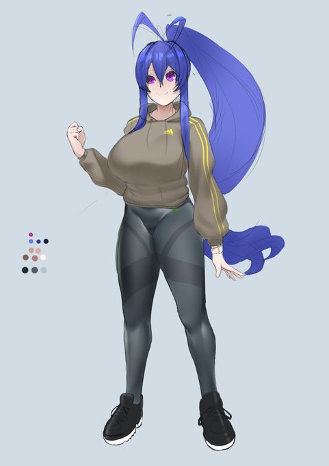 フィットネスマイちゃん全身Ver.+パーカー 