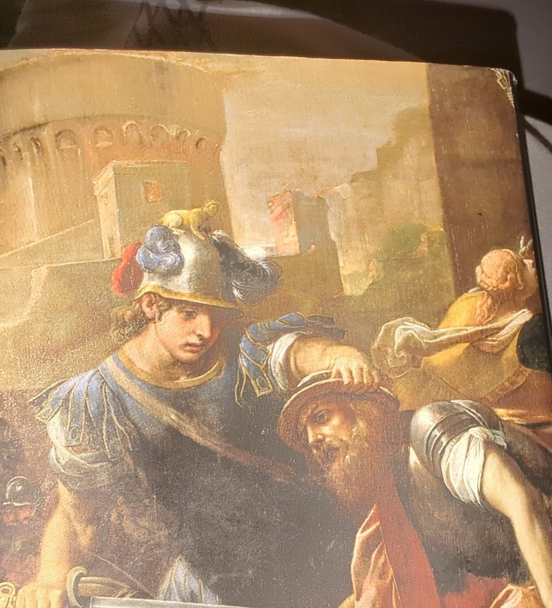 bahustimothy1's tweet photo. #pommel of his #GreatSword #HolySword and #protectionprayer watches the back of the #GreatGoldenBaby #GoldenDoe #GoldenDeer and sitting atop his head appears to be another God who #overseer #oversees #overseas his actions to guide his blade and actions #TrueStory #Horus https://t.co/kvOX7C9L8T