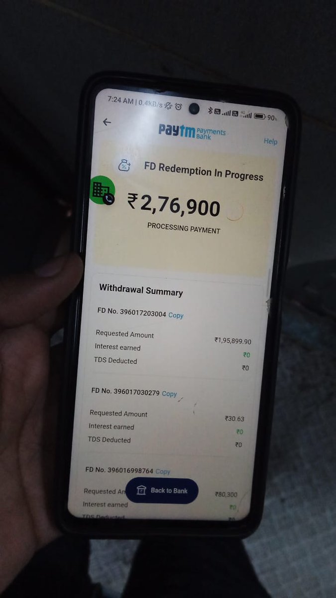 Shubhams70's tweet photo. It has been almost 22hrs and i am not able to get my money in this emergency situation.Talked multiple times with the customer care executive and they were all told to wait 3-4hr but it is almost 22hr.Already DM my account details to @paytmbankcare please resolve this immediately https://t.co/r0YheieWHH