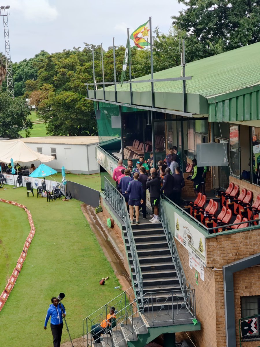 A great shame that just far too much rain has fallen and the match has been abandoned with no result so it's 1-1 for the ODIs

A superb series with plenty of memories as the close cricketing relations between Zimbabwe and Ireland continue to grow

#ZIMvIRE🇿🇼☘️