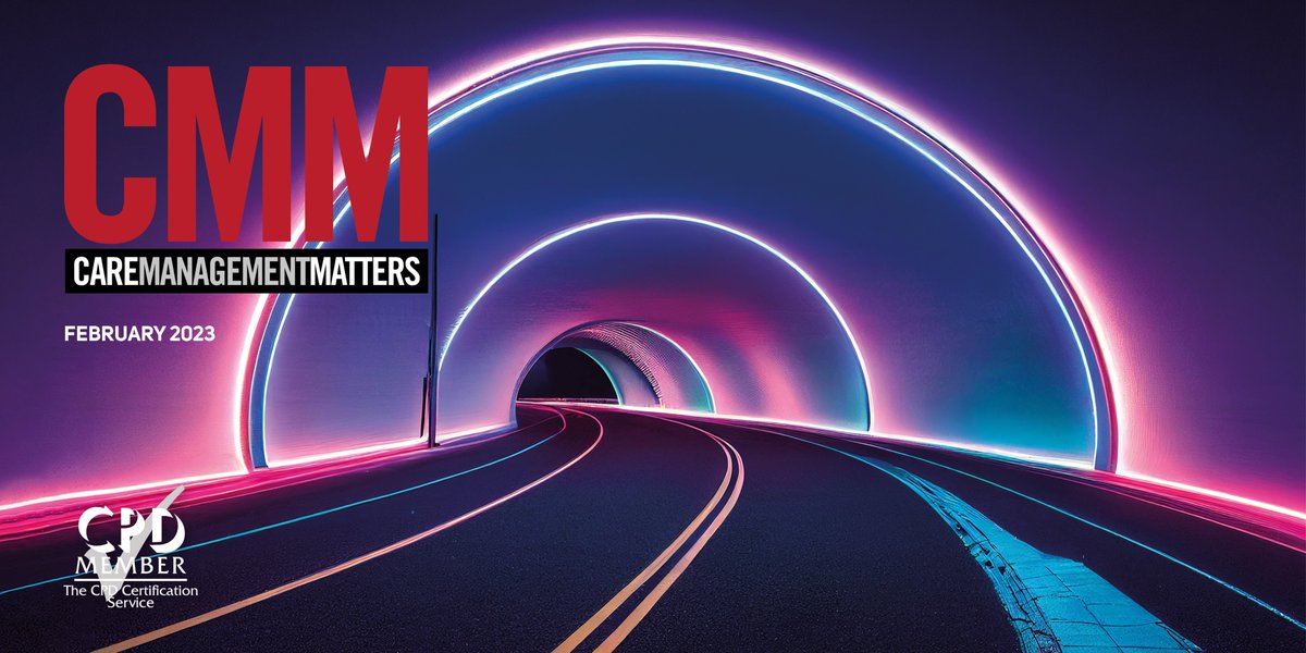 cmm_magazine's tweet photo. The Feb issue is now live! @vicrayner outlines the key factors she believes will influence #care providers in 2023, @sophcoulthard shares how to create a #wellbeing plan, @CareEngland's Richard Ayres talks #socialcare #funding, plus latest news and more! https://t.co/4xAFoi0OGf https://t.co/Hu6pGQyoeS