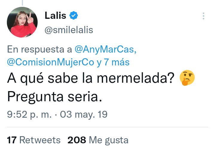 diana__andrade's tweet photo. Ya @smilelalis salió de la duda que tanto la inquietaba. https://t.co/EoQiSXjTlW
