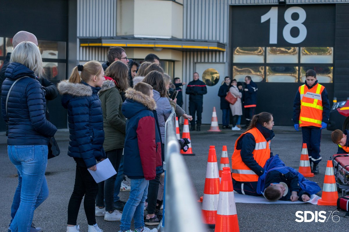 Sapeurs-pompiers 76 tweet media