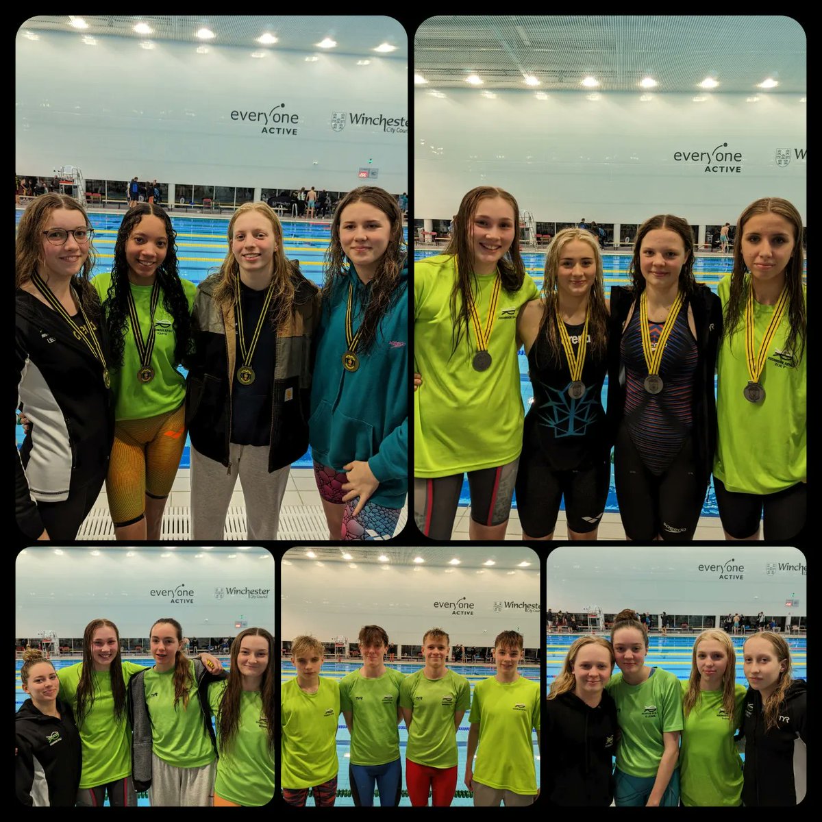 RoyalsSC's tweet photo. The team spirit on show throughout the weekend was outstanding to see and hear as the #greenteam put on a great performance!

Bring on the next weekend!

#GreenTeam #royalfamily #hampshire #counties #swimming https://t.co/Ss2Xq9UXsM