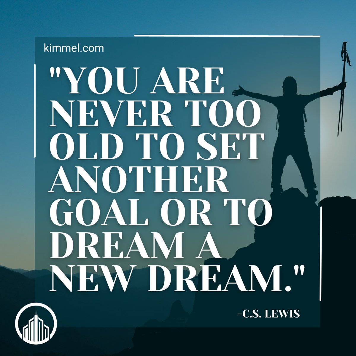 #MondayMotivation

kimmel.com

#success #quote #motivation #encourage #motivationalquote #goals #dreams #newgoal #newdream #cslewis