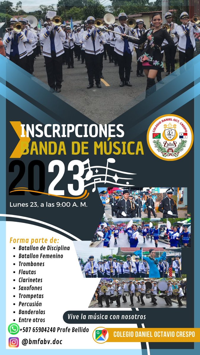 Hoy inician nuestras inscripciones, ven y forma parte de esta gran familia.