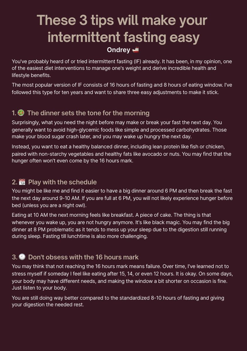 These 3 tips will make your intermittent fasting easy #ship30for30