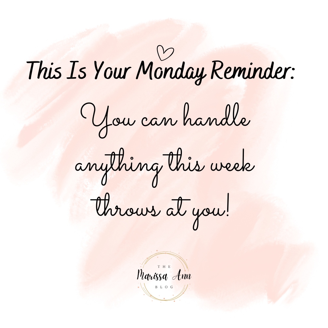 theemarissaann's tweet photo. Your Monday morning reminder!

#themarissaann #marissaann #blogger #blog #bloggerwoman #lifestyleblog #momblog #bloglife #momlife #newblog #newblogpost #Monday #MondayMood #MondayVibes #MondayBlues #MindfulMonday #MondayMotivation #MondayDone https://t.co/hEMhbXqMyf