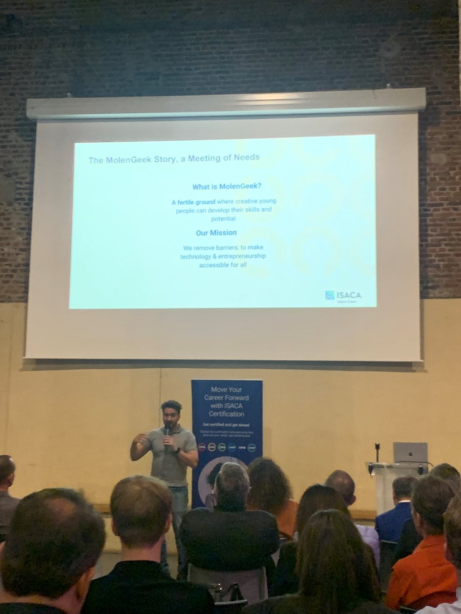 Belgian Cyber Security Coalition (@cyber_coalition) on Twitter photo Last Friday 20 January, <a href="/ISACA_BE/">ISACA BELGIUM</a> New Year event with several interesting speeches: Dries Depoorter digital artist, <a href="/sebadele/">Seba Deleersnyder</a> CTO <a href="/toreon_BE/">Toreon</a> and Cyberpersonality 2022, <a href="/Ibiwas/">Ibrahim Ouassari</a> founder of <a href="/molengeek/">MolenGeek</a> and Katrien Van Geystelen, voice coach at Sparklin' voice.
#ISACANY2023 Last Friday 20 January, <a href="/ISACA_BE/">ISACA BELGIUM</a> New Year event with several interesting speeches: Dries Depoorter digital artist, <a href="/sebadele/">Seba Deleersnyder</a> CTO <a href="/toreon_BE/">Toreon</a> and Cyberpersonality 2022, <a href="/Ibiwas/">Ibrahim Ouassari</a> founder of <a href="/molengeek/">MolenGeek</a> and Katrien Van Geystelen, voice coach at Sparklin' voice.
#ISACANY2023