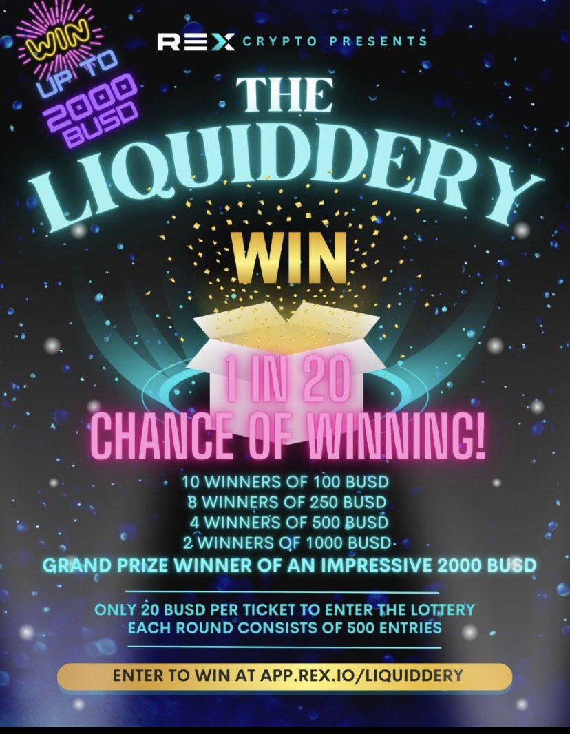 Thomasstjames3's tweet image. #REX is a Flexible CD Staking protocol, but the team continues to build. We will soon be launching our meta-verse.We’ve just launched our first gaming lottery,with many more games on the way, it will be separate, but support the main protocol. Don’t sleep on rex! $XRX @rex_token