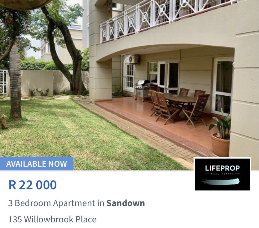 Lifepropreal's tweet photo. New rental in Sandown
Furnished or Unfurnished option
Available immediately
R22’000.00 pm
https://t.co/9vbLC1y56j

https://t.co/nv23XnNOej
#lifeproprealestate #creatingyourperfectlife #salesandrentals #property #lifestyle #residential https://t.co/3OYnJ0BtxK