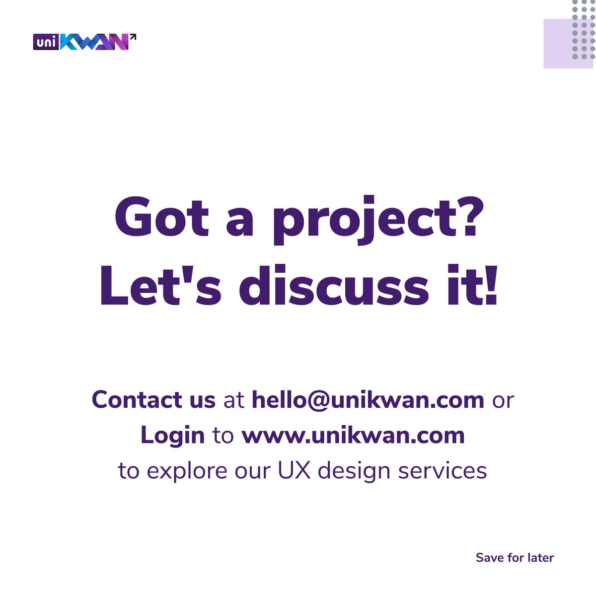 Let's discuss the five main reasons why #people uninstall mobile #apps and how you can stop them from doing so. 👋 Have a cool #project idea? Let's discuss your project: hello@unikwan.com 📧 #unikwanforux #design #ux #business #innovation #productresearch #appdesign