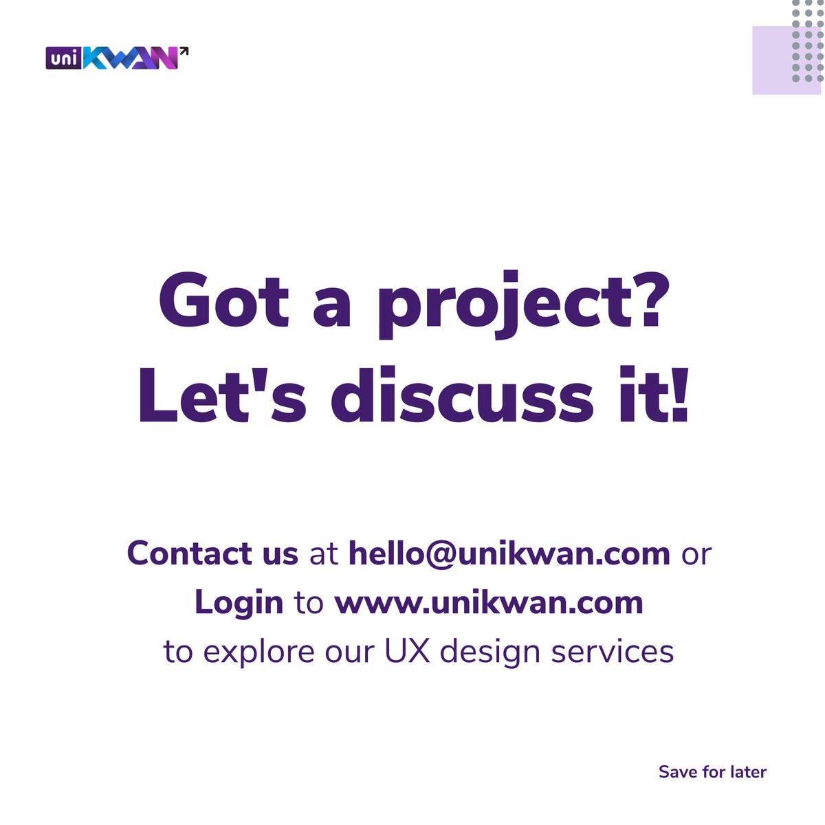 UniKwan's tweet photo. Let's discuss the five main reasons why #people uninstall mobile #apps and how you can stop them from doing so.

👋 Have a cool #project idea? Let's discuss your project: hello@unikwan.com 📧

#unikwanforux #design #ux #business #innovation #productresearch #appdesign https://t.co/x1VYFmLHfa