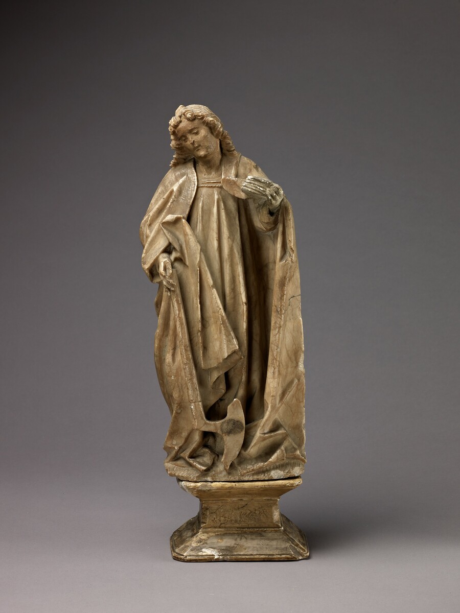 met_lehman's tweet photo. Southern Netherlands, Saint Matthew, ca. 1450–70 #southernnetherlands #lehmancollection https://t.co/GspEk4ythX https://t.co/zO1SP2wj7P