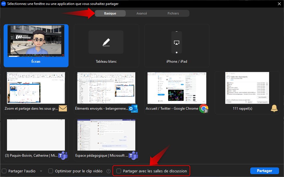 Rene_Belanger's tweet photo. C'est maintenant possible de partager du contenu dans les salles @Zoom vidéo, tableau blanc, powerpoint musique... #reptic #zoom https://t.co/AGkoG2Of9j