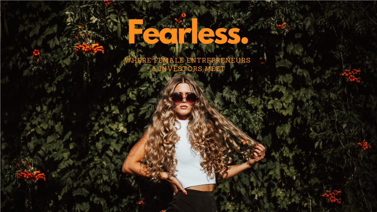 Feminvest presenterar FEARLESS - där kvinnliga investerare och entreprenörer träffas. Ses vi där?

linkedin.com/events/fearles…