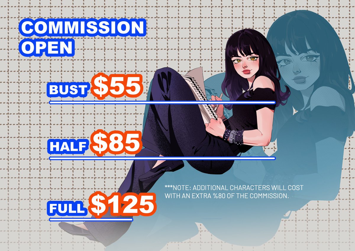 Yakinikky_'s tweet photo. My commission is open 🫶
For inquiries, DMs are open/
Email: manggashakees@gmail.com https://t.co/sVQOCrzg0h