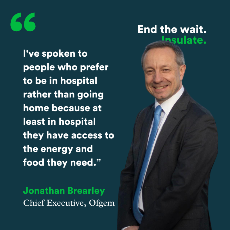 UK100_'s tweet photo. ๐ฒ | People are suffering multiple crises, @ofgem CEO Jonathan Brearley's experience is the starkest reminder yet that we must #EndTheWaitInsulate.
UK100 has pulled together a cost-neutral, oven-ready plan to urgently help some of the most vulnerable households.
#IfGOfgem