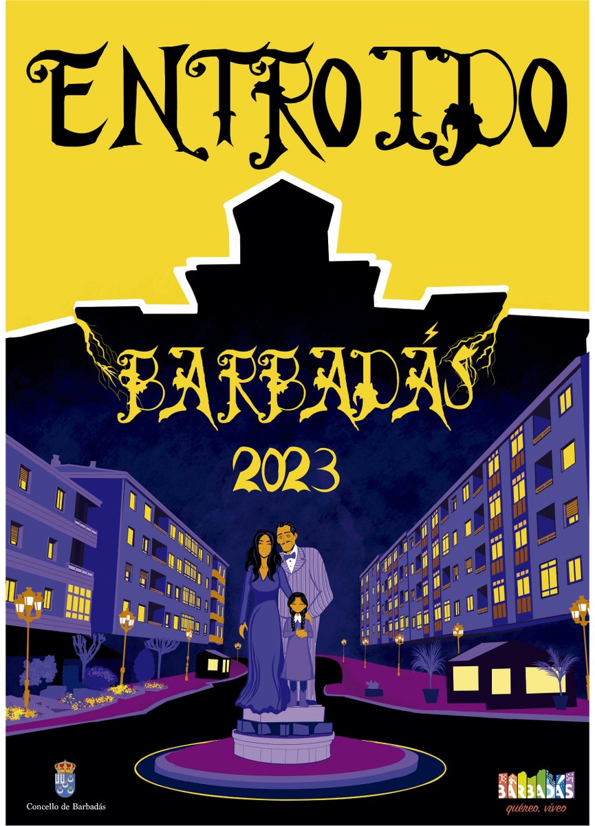 Conc_Barbadas's tweet photo. Comeza a conta atrás.
Presentámosvos o CARTEL DO ENTROIDO BARBADÁS 2023.
Autora - Alba Pérez Feijoó  
Gañadora do concurso
#barbadásquéreovíveo
#entroidobarbadás
#culturabarbadás
#turismobarbadás https://t.co/hintke47FJ