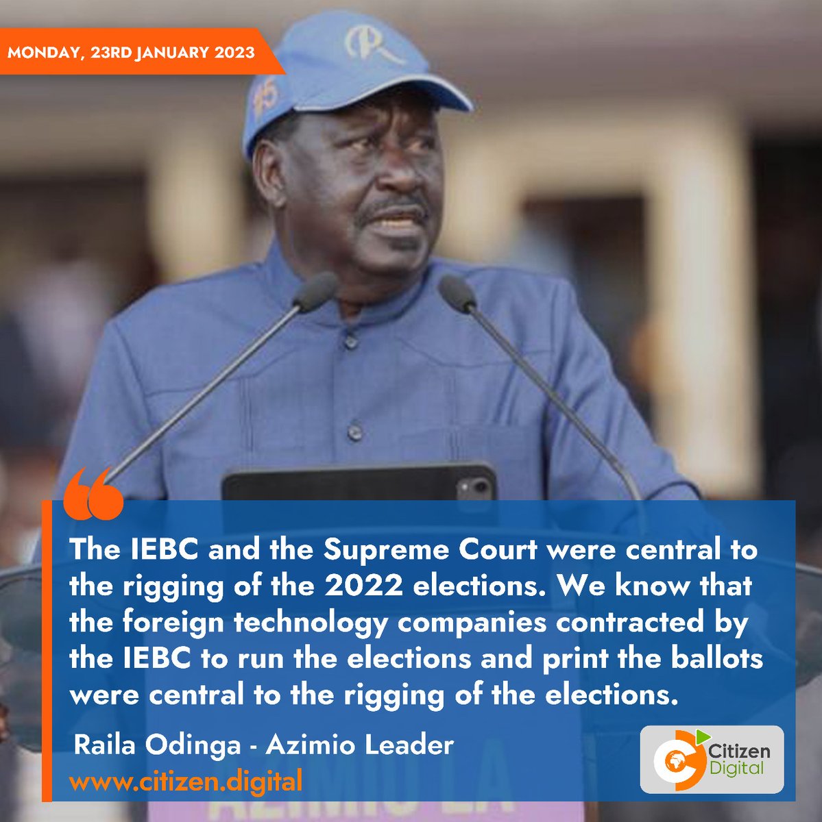 Citizen TV Kenya on Twitter "“The IEBC and the Supreme Court were