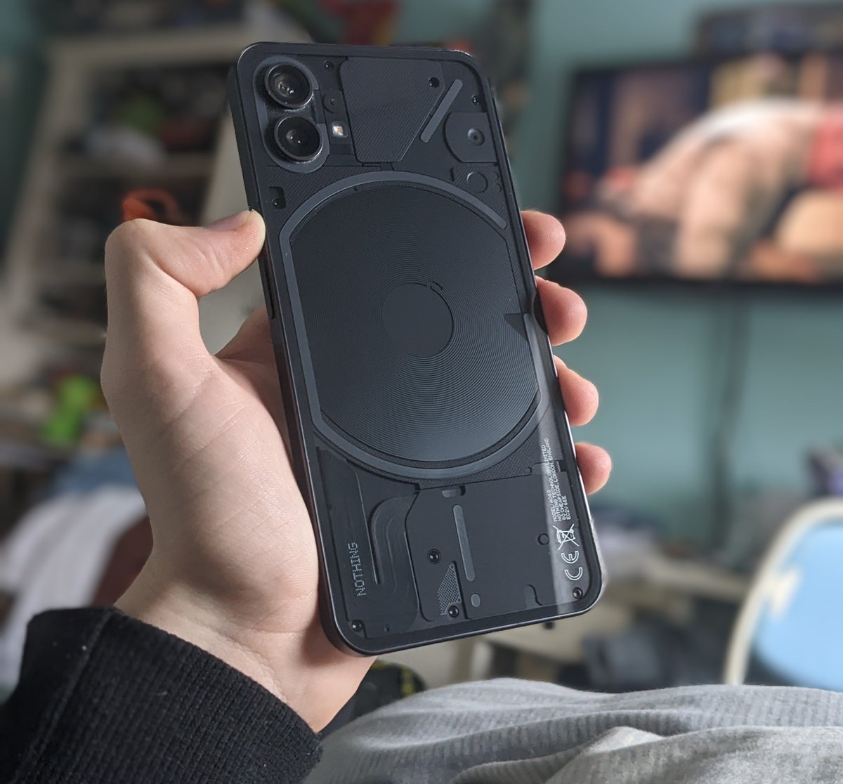 Gixelman's tweet photo. What a beauty this @nothing phone 1 is https://t.co/UHqVjNwozk