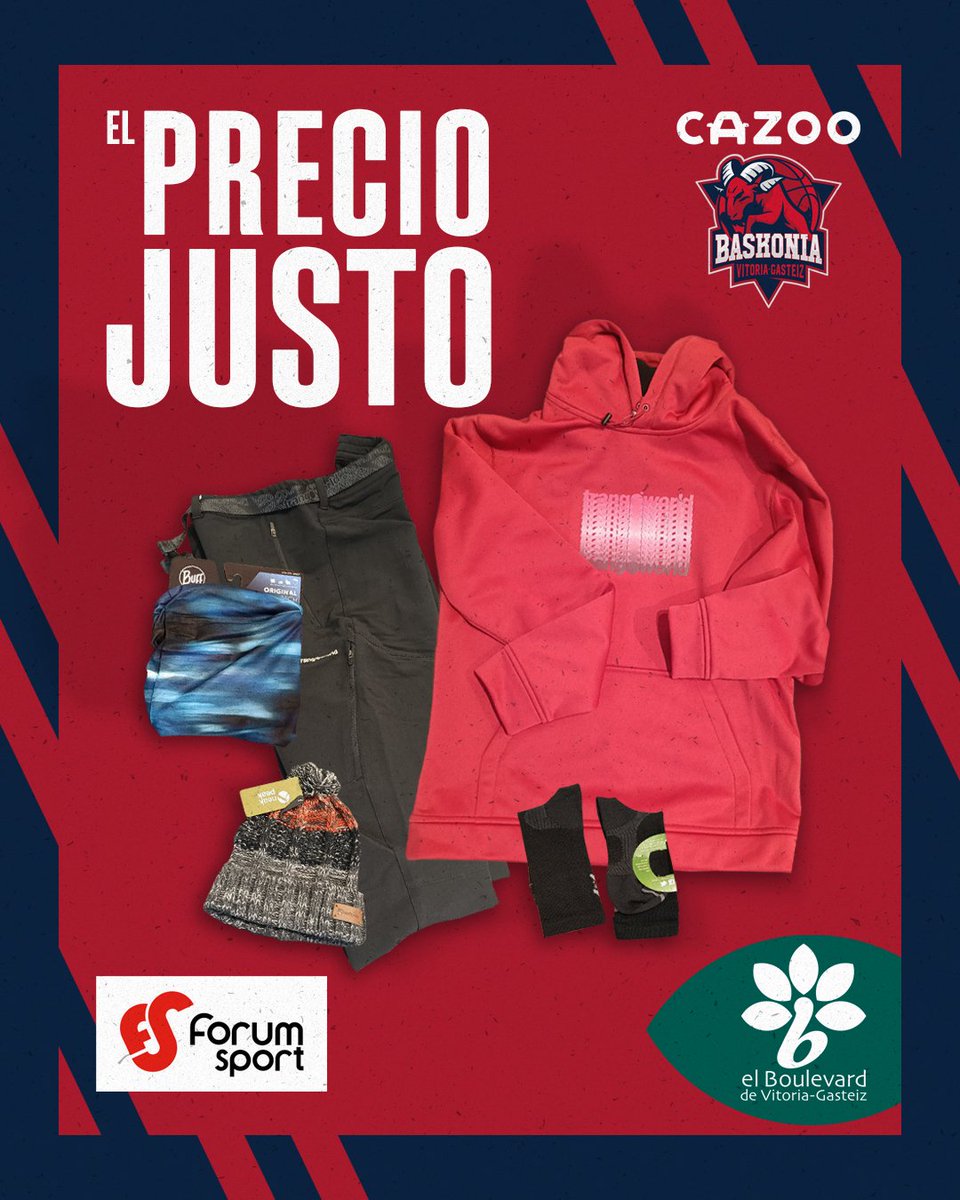 Baskonia's tweet image. 🚨 Vuelve 𝗘𝗟 𝗣𝗥𝗘𝗖𝗜𝗢 𝗝𝗨𝗦𝗧𝗢 de la mano de @_elboulevard 🚨

💰 El que más se acerque al precio podrá jugarse el lote este viernes en el partido ante @AnadoluEfesSK 🏟️
ℹ️ bit.ly/3HpcTQ3

#GoazenBaskonia