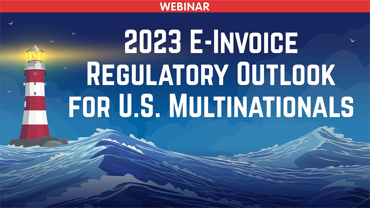 Don't get caught off guard by 2023 e-invoice compliance changes! Join our webinar to learn about the regulatory roadmap and how to prepare your organization for 100% compliance. Register now! okt.to/PI7zsX #einvoice #compliance #tax