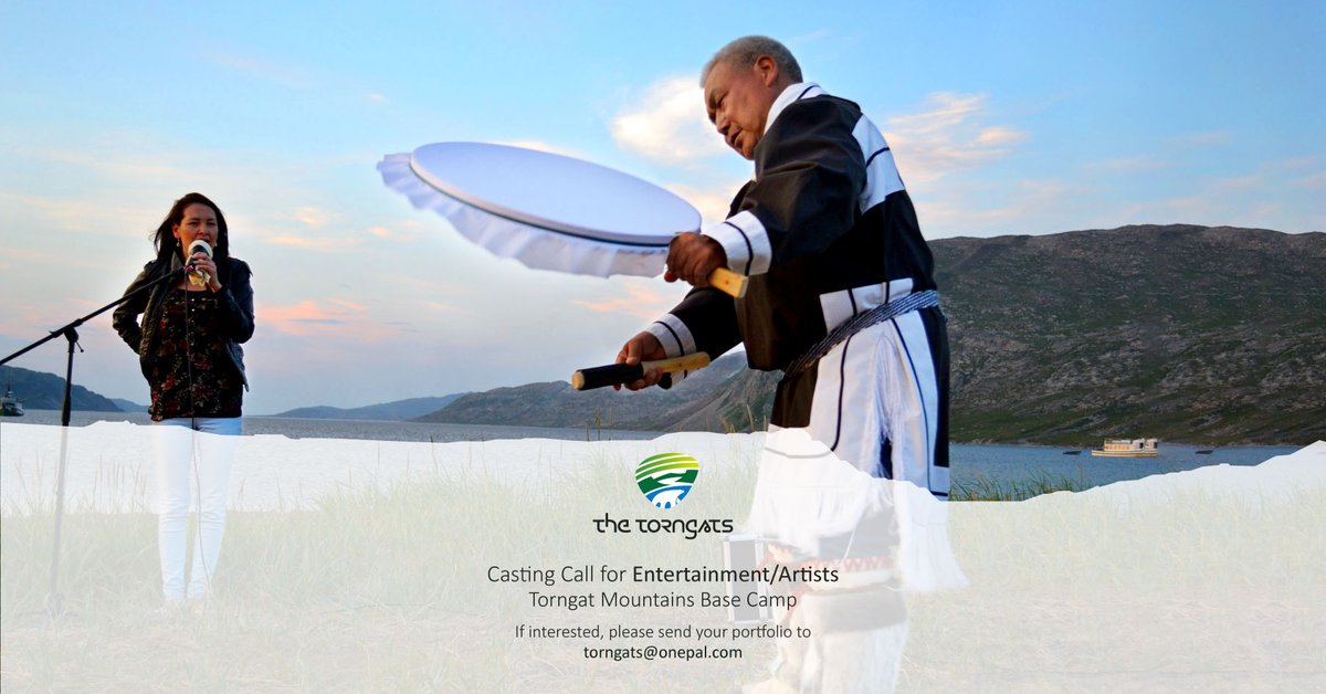 TheTorngats's tweet photo. We are looking for professional entertainers to share their talents and provide entertainment in the Torngats Mountain Base Camp for our 2023 season. The Base Camp is operational from July- September 2023.  
We are looking for culture-focused entertainment in the following areas: https://t.co/cS3kx3I47A