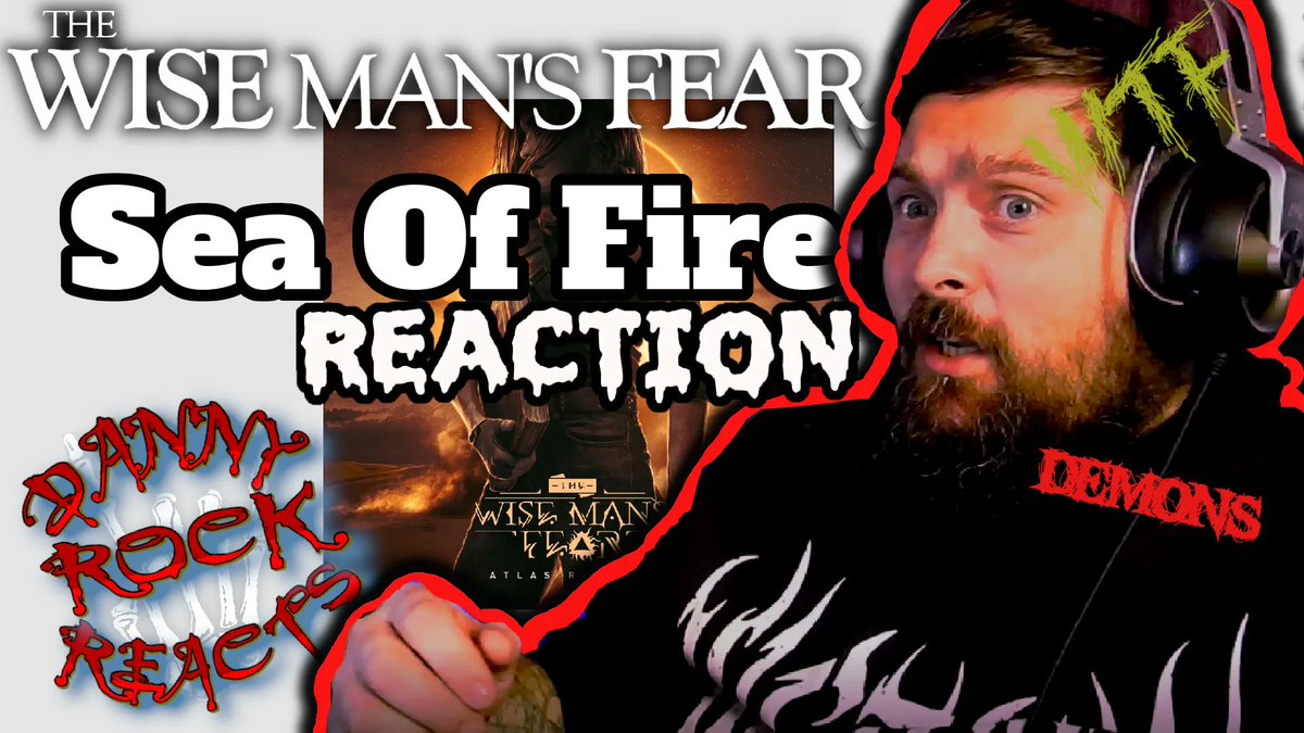 dannyrockreacts's tweet photo. Todays video is on a band called the wis man's fear and their song sea of fire
https://t.co/uSZeVJNjfq
#dannyrockreacts #thewisemansfear #seaoffire #reaction #metalfamily #blegh #metalcore https://t.co/bRyAhHvC4D