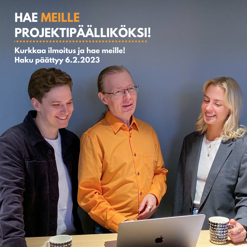 Netprofile's tweet photo. Haluatko olla mukana tekemässä merkityksellistä viestintää teknologiayrityksille?
Haemme nyt sisällöntuotannosta ja kirjoittamisesta innostuvaa projektipäällikköä palkittuun joukkoomme. 🏆

Tsekkaa ilmoitus biosta ja hae viimeistään 6.2 mennessä!
#rekry