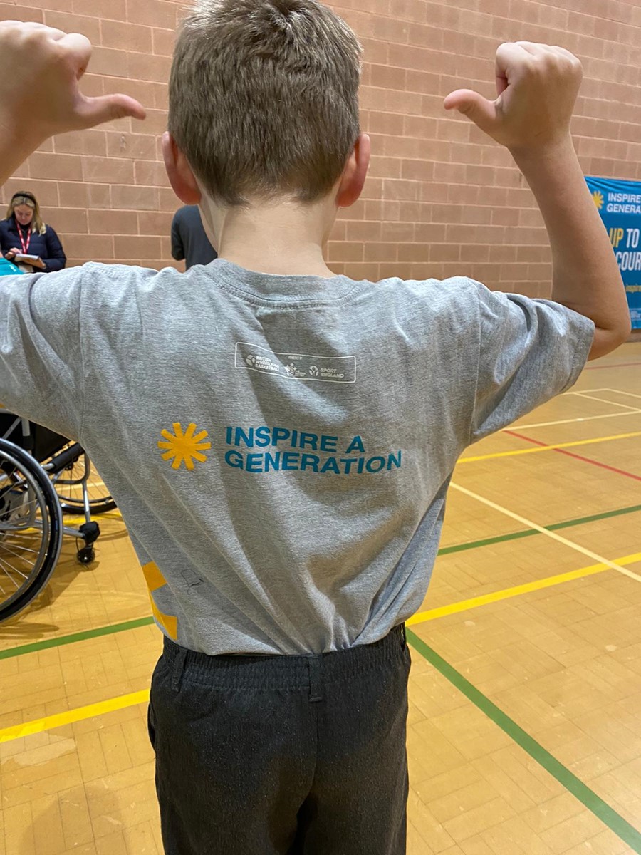 WeAreBDAT's tweet photo. Inspiring start to the week here at @WeAreBDAT visiting @BGGSchool for the launch of @BritWheelBBall #IAG project. Thank you to Paralympian @Shivvy_98 for visiting school and @Referoo for organising #inspiregeneration https://t.co/9U3o8cB7Kq