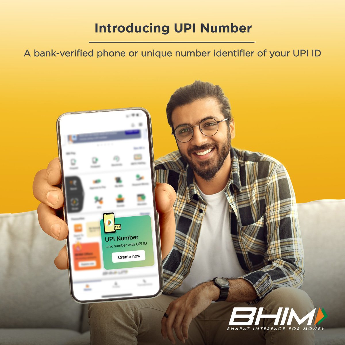 NPCI_BHIM's tweet image. UPI Number - A simplified solution for UPI transactions with a verified 8-10 digit number. Create your UPI Number today on the BHIM app.

Disclaimer: unique number subject to availability

#LifeSimplifiedWithBHIM #UPINumber