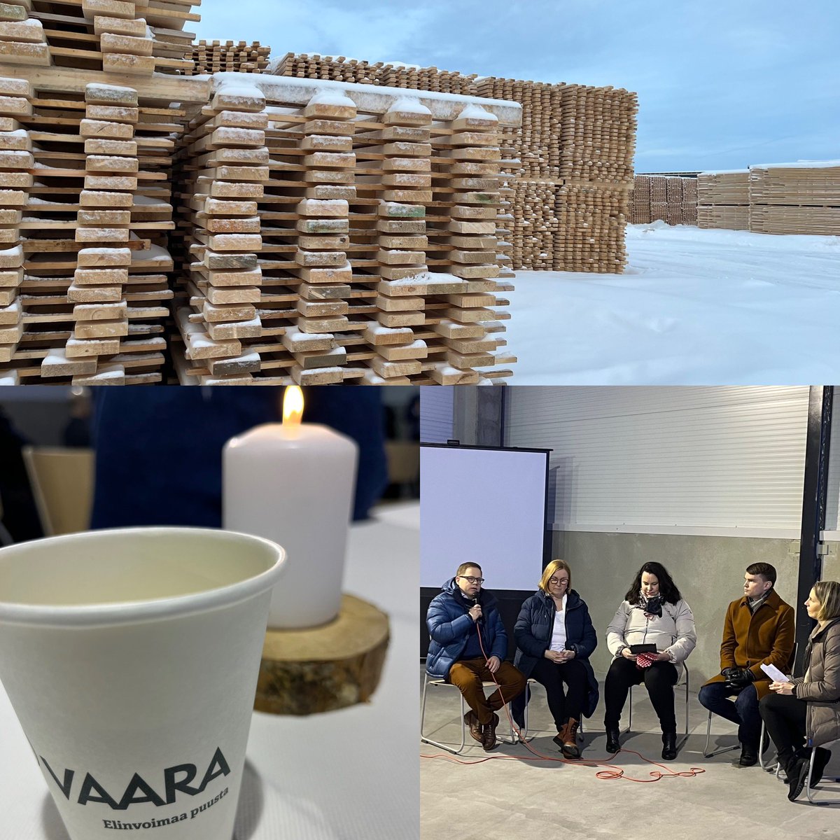 seppomiettunen's tweet photo. Sahataanko vai suojellaanko – miten eri tavoitteet yhteensovitetaan @Sahateollisuus vaikuttajakiertue Tervolassa @Vaara_fi sahalla. https://t.co/YWuj9kSWat