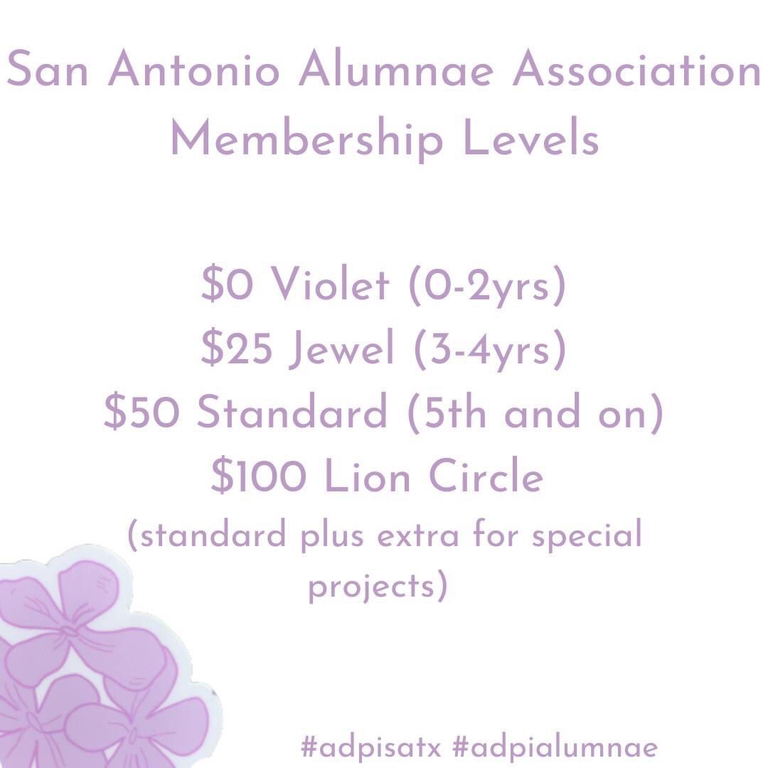 ADPiSATX's tweet photo. It’s here! Our 2023 Membership Drive starts today 💎🦁 #adpialumnae #sanantonioadpi #itsforlife https://t.co/SgC1otNqwh