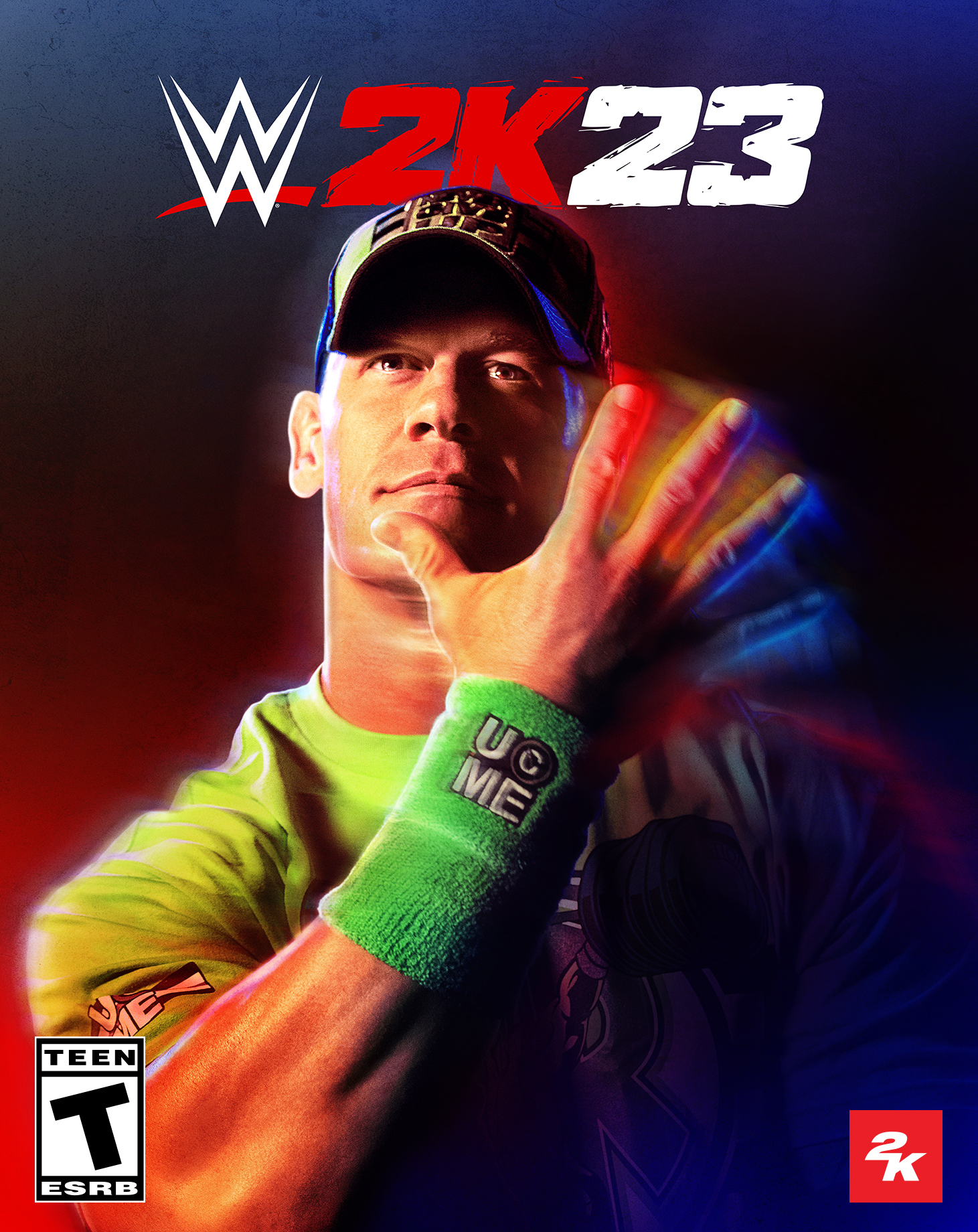 Portada de la edición estándar de WWE 2K23