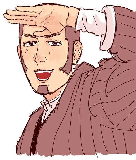 Shiraishi repost  bc twt  crop  didnt  do him justice. #白石由竹 #金カム #ゴールデンカムイ #goldenkamuy #shiraishiyoshitake