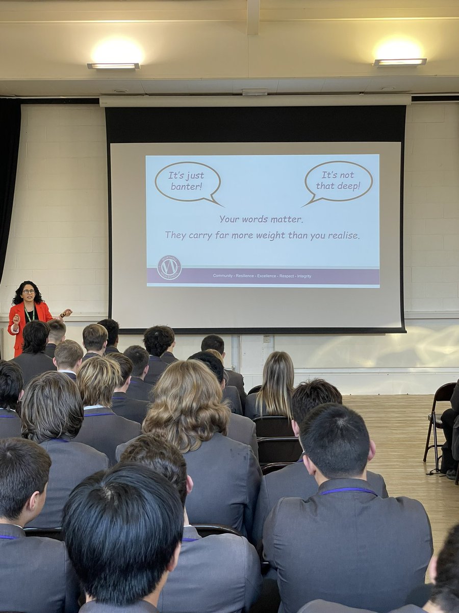 worthinghighdc's tweet photo. An informative and moving assembly in preparation for LGBTQ+ History Month next month. Thank you Ms Fallahi and Abi for delivering such an important message of inclusivity 🏳️‍🌈💕#inclusion #LGBTHistoryMonth #Awareness #education https://t.co/KLnbZ4gWNy