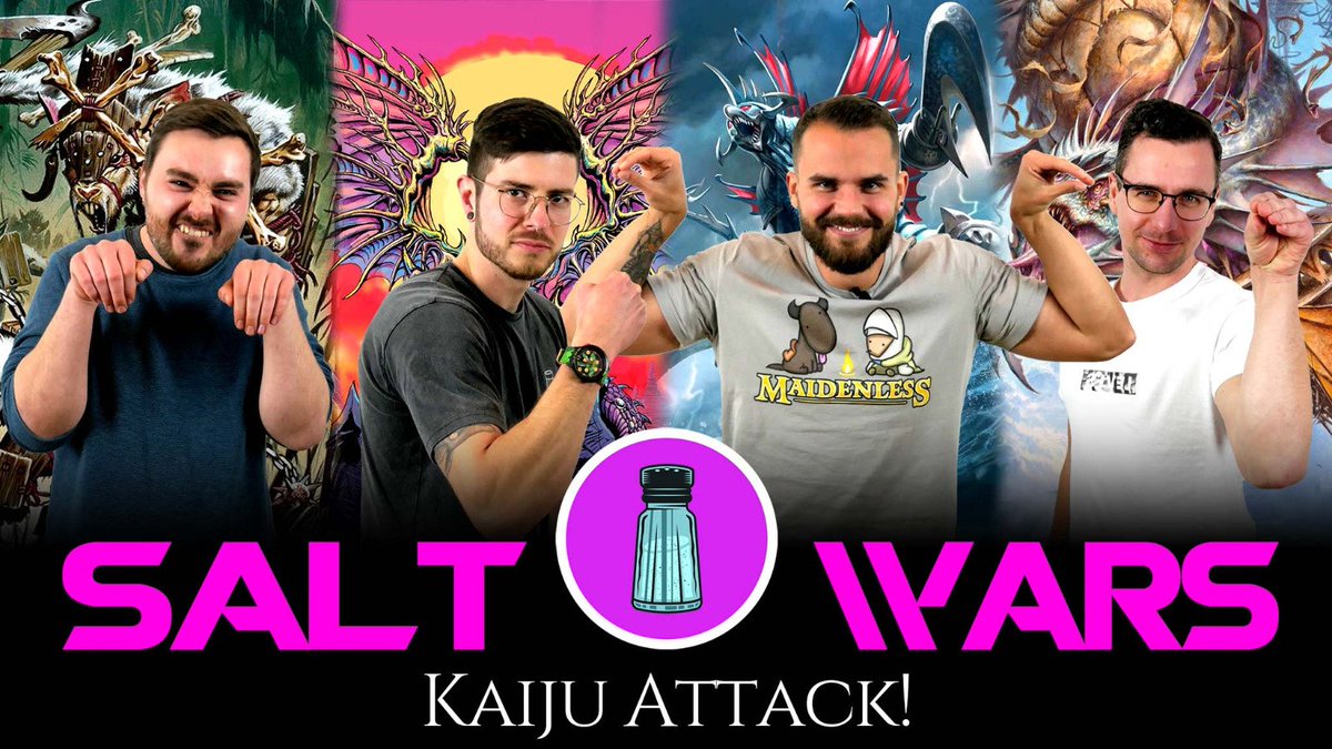 Die 4. Gameplayfolge ist online!

📺 Guck da: youtu.be/bblvmh2WnWw

Viel Spaß!
✌🏽🧂

#dachmtg #mtgDACH