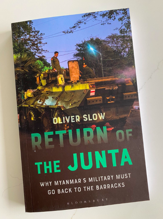 A month today until launch of Return of the Junta, on methods of control used by #Myanmar military for decades.

Grateful to <a href="/MarcielScot/">Scot Marciel</a> <a href="/Miller_Reports/">Jonathan Miller</a> <a href="/lvandenassum/">LaetitiavandenAssum</a> <a href="/BenedictDunant/">Ben Dunant</a> <a href="/sstrangio/">Sebastian Strangio</a> Emma Larkin (&amp; others) for advanced reviews.

More info here: bloomsbury.com/uk/return-of-t…