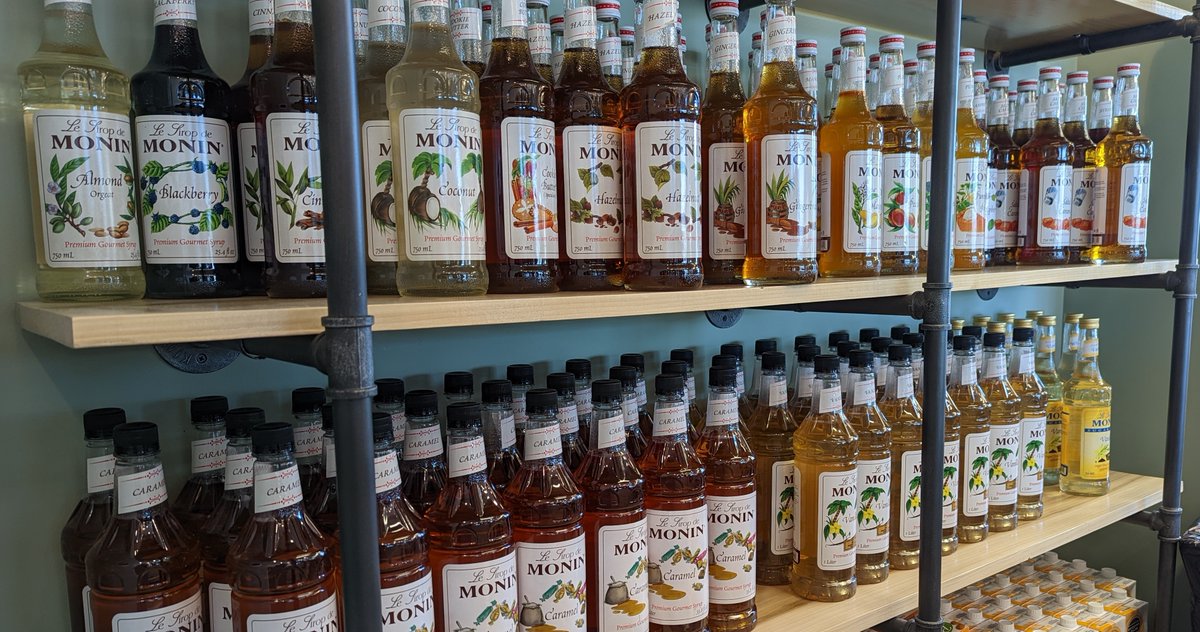 portcityjava's tweet image. Did you know we offer regular and sugar-free flavors for any drink? Ask your barista about their favorite flavors to add to your next order!