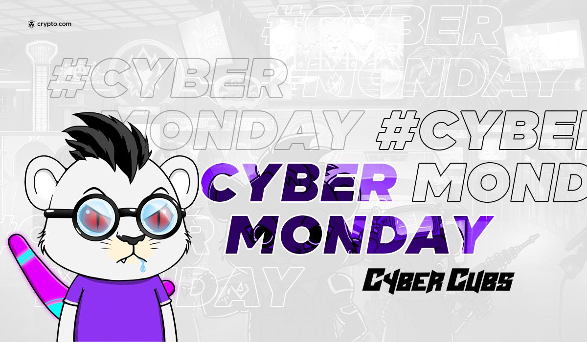 #cybercubmonday #cybercubs #loadedlions show me your cub fam is cyber monday