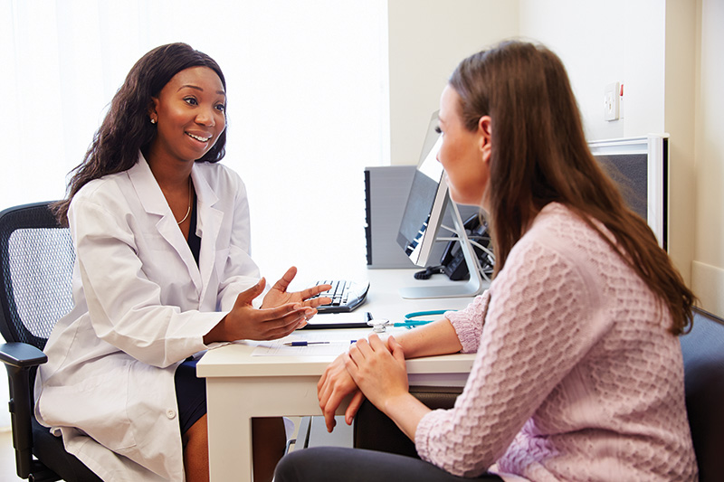 Cervical cancer usually doesn’t have any symptoms, which is why routine screening is so important. When symptoms do occur, they may include vaginal bleeding after sex or between periods, abnormal vaginal discharge, pelvic pain, or pain during sex. cancer.gov/types/cervical…