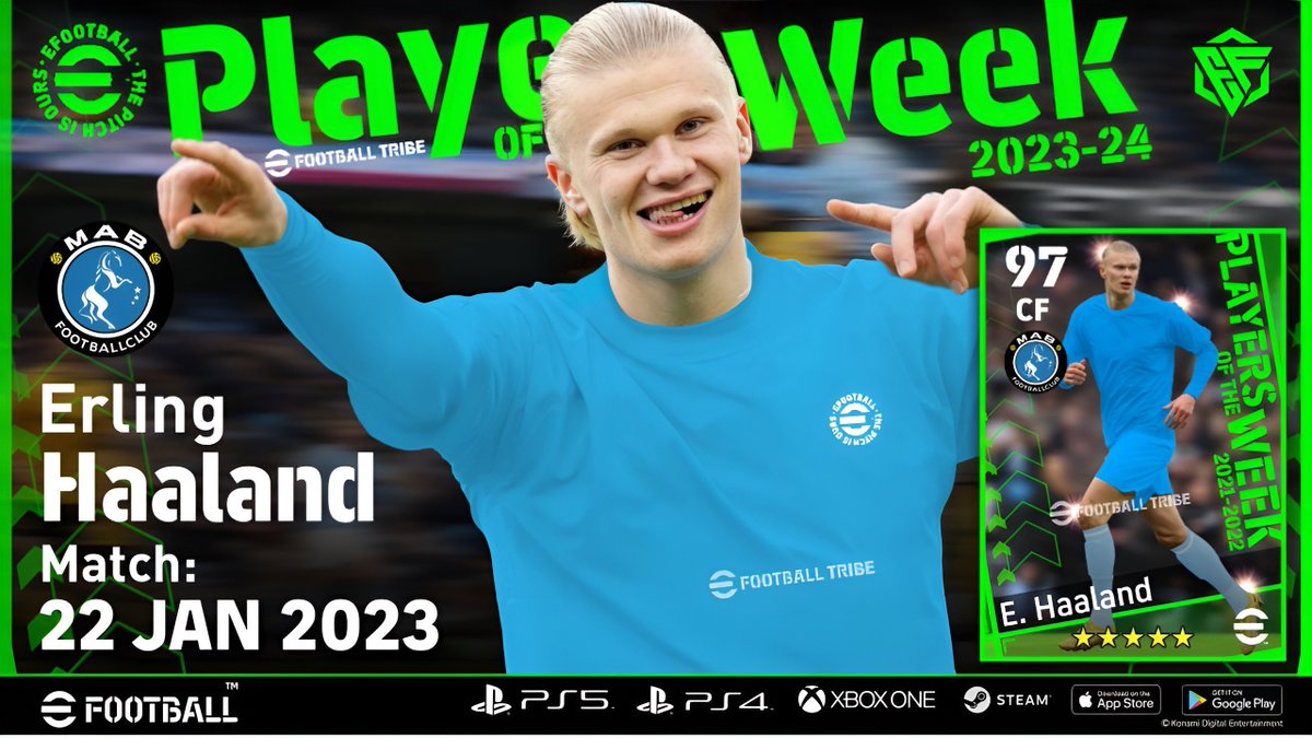 Erling Haaland Scored A Hattrick Against Wolves . Nothing To Say He Scored A Stunning Hattrick In The Match 🔥 #potw 

COMMENT UR OPINIONS?

#eFootballHUB | #eFootball2022 
#teamoftheweek #TOTW 
#Haaland